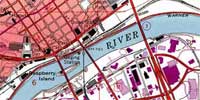 Click here to enter level 6 near downtown Saint Paul and the West Side Flats--now, or in 1851 and 1867.